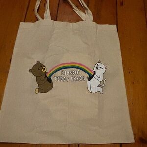 Teddy Fresh Ripndip tote bag